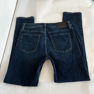 Express Jeans size 32 X 32 Skinny Dwight Blue Dark Wash 4-Way Hyper Stretch